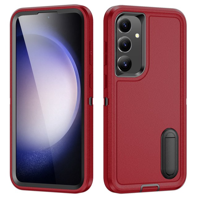 for Samsung Galaxy S25+ 5G Case, Samsung Galaxy S25+ Phone Case with Built in Kickstand, Shockproof/Dustproof/Drop Proof Heavy Duty Military-Grade Rugged Protective Cover for Samsung Galaxy S25+ 5G