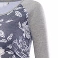 thumbnail image 4 of Heliisoer Blouse Décontractée de Maternité à Col Rond Imprimé à Manches Longues, 4 of 5