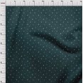 thumbnail image 4 of oneOone Coton Cambric Bleu Sarcelle Foncé Tissu Floral Matière de Robe Tissu Imprimé Tissu au Mètre 56 Pouces de Large, 4 of 4
