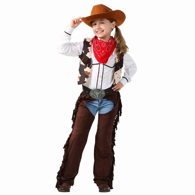 Cowgirl Déguisement Chaps pour Filles