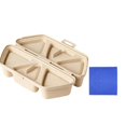 thumbnail image 1 of EGNMCR Onigiri Portable Lunch Box Seaweed Sushi Home Rice Bento Onigiri Molds Lunch bo, 1 of 1