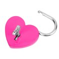 thumbnail image 4 of , Comfortable Heart Lock Compact  For Jewelry Box For Diary For Small Luggage Yellow,Blue,Green,Purple,White,Pink,Red,Rose Red,Black, 4 of 8