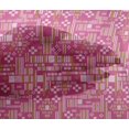 thumbnail image 4 of oneOone Viscose Chiffon Fabric Stripe & Square Geometric Print Fabric BTY 42 Inch Wide, 4 of 4