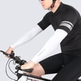 thumbnail image 2 of 1 Paire de Manchons de Bras Rafraîchissants Protection UV Manchons de Soleil UPF 50 pour Cyclisme Pêche, 2 of 6