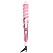 Riforla Electric Hair Curler Professional Portable Hair Salon Spiral Curl Ceramic Curling Iron Hair Curler Curling Wand Straight & Curler D