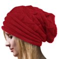 thumbnail image 1 of Women's Fashionable Warm Knitted Hat Small Woolen Hat Casual Hat, 1 of 3
