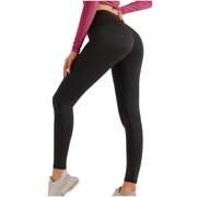 cfhntfmh High Waisted Workout Leggings for Women Butt Lifting Soft Yoga Pants Seamless Running Gym Leggings