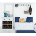 thumbnail image 3 of Carolines Treasures CK2641PW1216 Automne Récolte Blanc Collie Toile Tissu Coussin Décoratif, 3 of 3