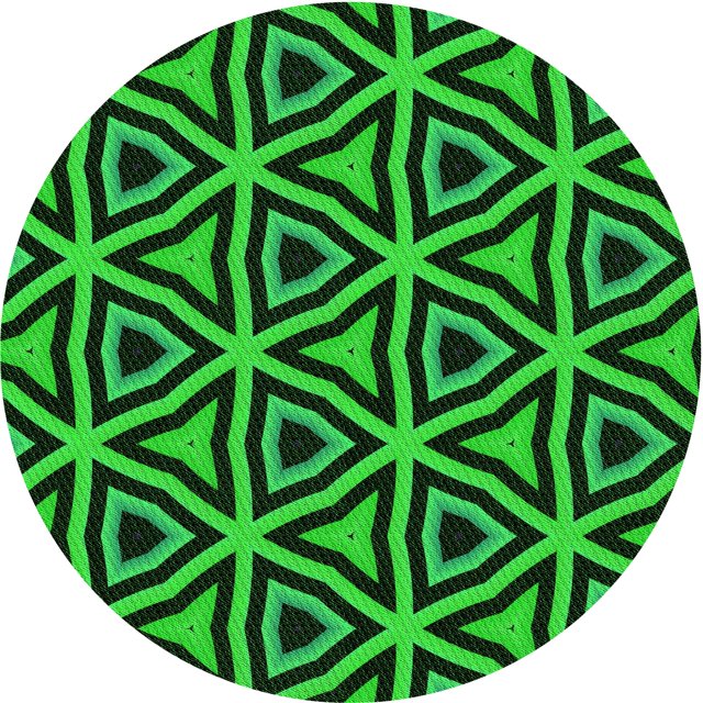 Ahgly Company Tapis d'Intérieur Lavable en Machine Carré Vert Lime, 3 Pieds Carré