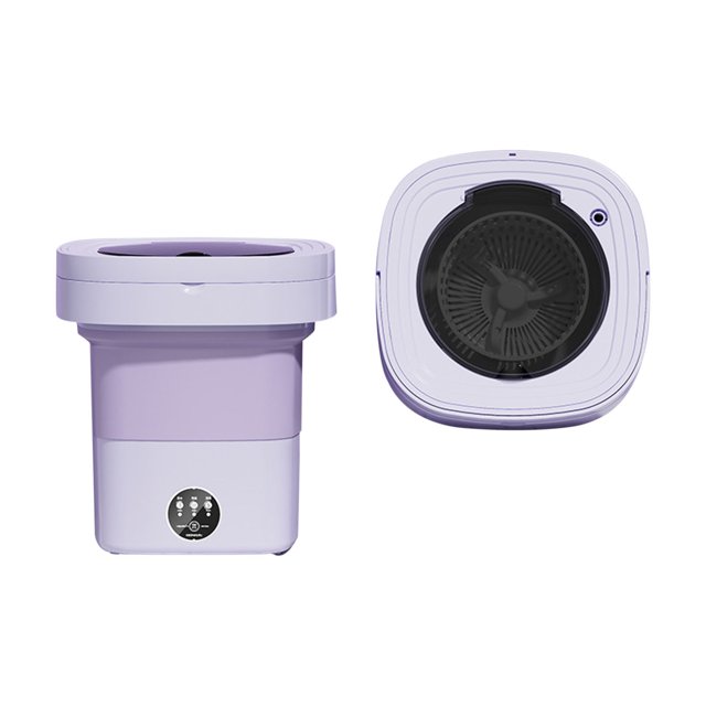 Ohufall Folding Portable Small Underwear Washing Machine - Dehydration Function, Ideal For Dorm Students, Travel & Home
