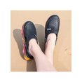 thumbnail image 4 of UKAP Women Summer Slippers Closed Toe Slide Sandals Slip On Flat Sandal Pool Clogs Cozy Black  8.5(M), 4 of 8