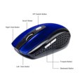 thumbnail image 1 of Wireless Gaming Mouse Adjustable DPI 2.4G 6 Buttons Optical Game Mice; 2.4G Optical Mouse for Laptop Notebook PC, Blue, 1 of 8