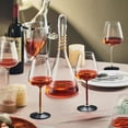 thumbnail image 3 of Dvkptbk Verres à Vin Rouge Rotatifs Tasse à Vin Rouge Tasse en Alliage d'Aluminium Tasse en Verre Gravité Heureuse Tasse Haute Rotative Réveil Automatique Tasse à Vin Gadgets de Cuisine, 3 of 9