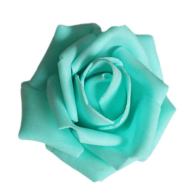 50pcs Artificial Bionic Flowers PE Foam Fake Lifelike Roses Wedding Egagement Decorations