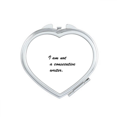 thumbnail image 1 of I Am Not A Consecutive Writer Quotes Mirror Travel Magnification Portable Handheld Pocket Makeup, 1 of 3