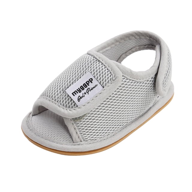 Birdeem Baby Spring/Summer Comfortable Breathable Mesh Fabric Baby Toddler Flat Soft Soled Childrens Sandals