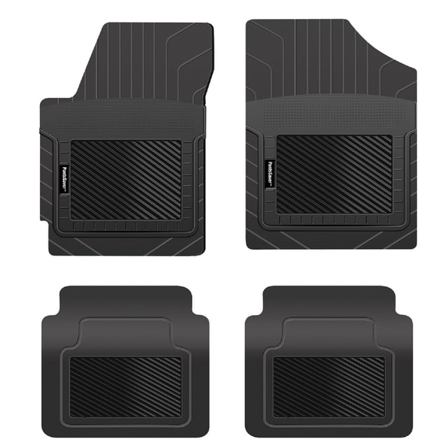 PantsSaver Custom Fit Car Floor Mats for Mazda CX-3 2016-2021 All Weather Protection -Black