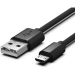 Chargeur Chargeur Cable Cord [Micro-USB,] Charge rapide pour les écouteurs Bluetooth sans fil Haut-parleurs Casque oreilleur, et plus (Porte Micro-USb noir)