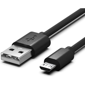 Charger Charging Cable Cord [Micro-USB,] Fast Charge for Wireless Bluetooth Earbuds Speakers Headphones Headset Earphone, and More (Black Micro-USB Port)