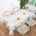 thumbnail image 1 of Eikione Floral Tablecloth Rectangle Summer Flower Tableclothes 60x84inch Tablecloth for Dinner, 1 of 4