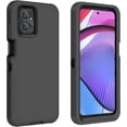 thumbnail image 1 of [PST] Motorola Moto G Play 2024 Hard Defender Case, Anti-Drop Triple Layers Shockproof Heavy Duty Defender Hard Case Cover, 1 of 5