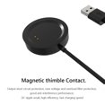 thumbnail image 4 of USB Cable Charging Dock for  Watch Magnetic Charger Holder (Black), 4 of 9