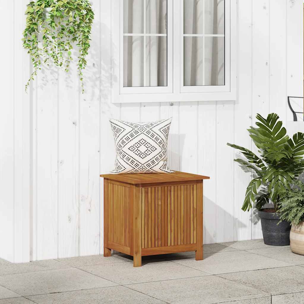 vidaXL Garden Storage Box 60x50x58 cm Solid Acacia Wood