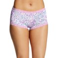 thumbnail image 1 of Maidenform Womens One Fab Fit Microfiber and Lace Boyshort, 8, 1 of 1