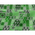thumbnail image 4 of oneOone Jersey en Viscose Vert Foncé Tissu Patchwork Matière de Robe Tissu Imprimé Tissu au Mètre 60 Pouces Wide-4W, 4 of 5