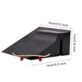 thumbnail image 3 of Fridja Skate Parks Kit Ramp Parts for Finger Skateboard Fingerboard Ramp Skateboard, 3 of 3