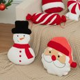 thumbnail image 4 of Festive Santa Stuffed Soft Cushion Ornament for Home, 4 of 8