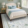 thumbnail image 1 of Tapis Hazo Haus Lavable Vert Crème 7x9, 1 of 7