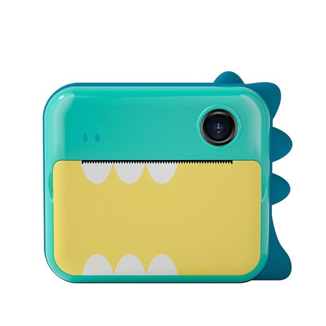 MesaSe Kids Instant Camera Video Selfie Photo Shooting Digital Camera for Toddlers 32GB SD Card Included 13 Selfie Cartoon Frames Cellphone Photo Printing Portable Lanyard Rechargeable