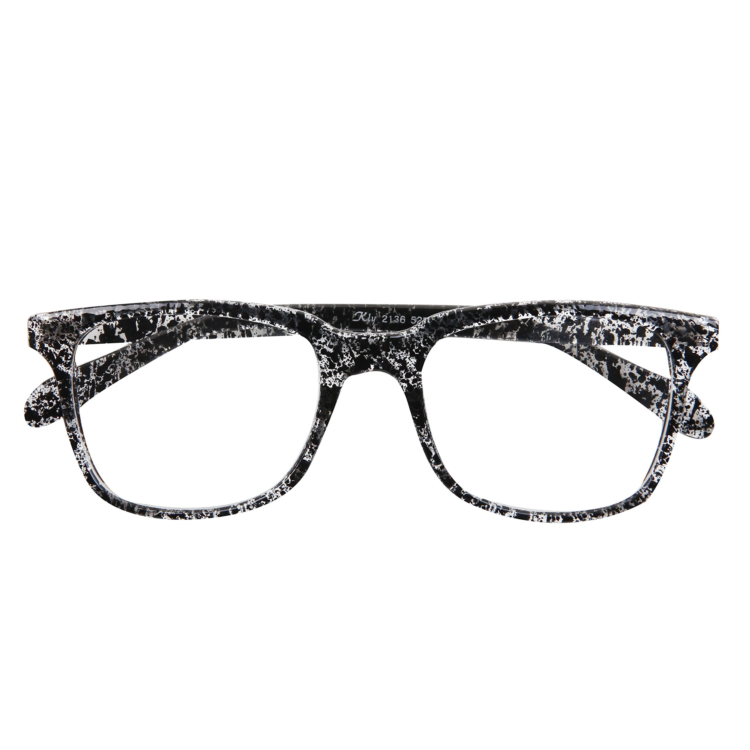 Bi Tao Gray frame Reading Glasses 2.50 Strengths Men Women fashion Reading Eyeglasses