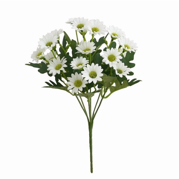 RKSTN artificial flowers for outdoors Little Simulation Bouquet Chamomile Wedding Home Decoration Chrysanthemum Jumping Orchid Chrysanthemum Small Fresh Artificial Flower Silk Flower
