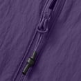 thumbnail image 4 of biudgviw Manteaux de Pluie pour Femmes Imperméables Légers Coupe-Vent d'Extérieur pour Course Randonnée Imperméable à Fermeture Éclair Manteau de Pluie à Capuche Manteau d'Extérieur, 4 of 5