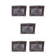 thumbnail image 1 of Decodeary Durable Pouch For Organizing Documents In Office Portable Zippered Pouch Brown 5Set, 1 of 6