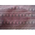 thumbnail image 4 of oneOone Cotton Silk Fabric Chevron & Swirl Block Printed Fabric 1 Yard 42 Inch Wide, 4 of 4