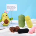 thumbnail image 4 of 2024 Crochet Kit For Beginners Knitting Kit With Animal Craft DIY Art Gifts I9R3, 4 of 8