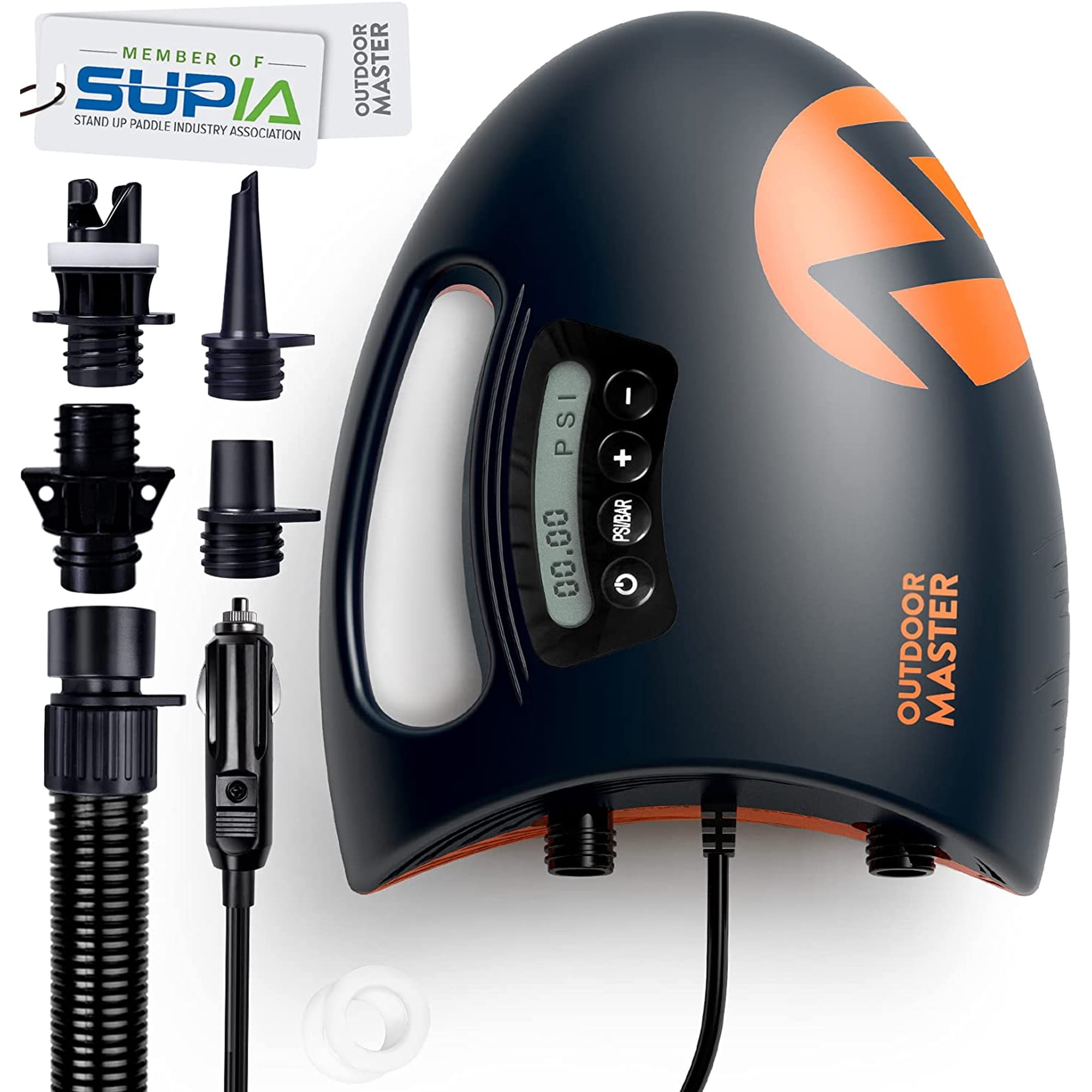 OutdoorMaster 20PSI High Pressure SUP Air Pump The Shark