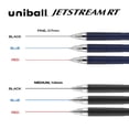 thumbnail image 4 of uni® Jetstream RT Ballpoint Pens, Medium Point (1.0mm), Black, 2 Pack, 4 of 6