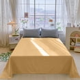 thumbnail image 4 of Feltree Checkered Washable Bed Sheet 220x230cm, Polyester Fitted Sheet with Anti-Slip Corners, Classic Plaid Pattern Home Textile Decor, 4 of 7