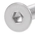 thumbnail image 3 of Unique Bargains M3x40mm Flat Head Machine Screws Inner Hex Screw 304 Stainless Steel Fasteners Bolts 20 Pcs, 3 of 3