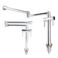 thumbnail image 2 of Kitchen Faucet,G1/2 Thread 360 Degrees Hotand Cold Mixing Water Faucet Folding Faucet Tried and Trusted, 2 of 8