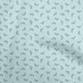 thumbnail image 1 of oneOone Cotton Poplin Twill Light Blue Fabric Watermelon Sewing Material Print Fabric By The Yard 56 Inch Wide, 1 of 4