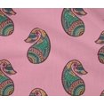 thumbnail image 4 of oneOone Cotton Flex Fabric Paisley Block Printed Craft Fabric BTY 40 Inch Wide, 4 of 4