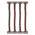 thumbnail image 1 of Bande de Lifting pour le Visage, Ceinture Réutilisable Résistante à l'Usure 4 Pcs, Sangle en Nylon Anti-Rides, Robustesse pour la Mise en Forme du Visage Noir, Brun, 1 of 8