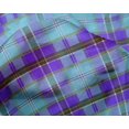 thumbnail image 4 of oneOone Silk Tabby Fabric Madras Check Print Fabric By Yard 42 Inch Wide, 4 of 4