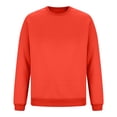 thumbnail image 3 of cfhntfmh Chandails Molletonnés pour Hommes Grande Taille Décontractés à Col Rond à Manches Longues Hauts Basiques Molleton Doux Chandails Molletonnés Unis, 3 of 6