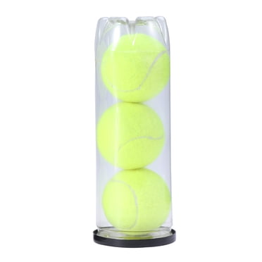 3 Pcs Balles de Tennis Peuvent Pratiquer Balles de Tennis Championnat Service Régulier Balle de Tennis Chiens de Compagnie Balles de Tennis (Jaune)
